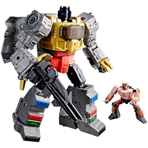 Transformers Studio Series The The Movie Dinobot Grimlock, Leader Class 8.5-Inch