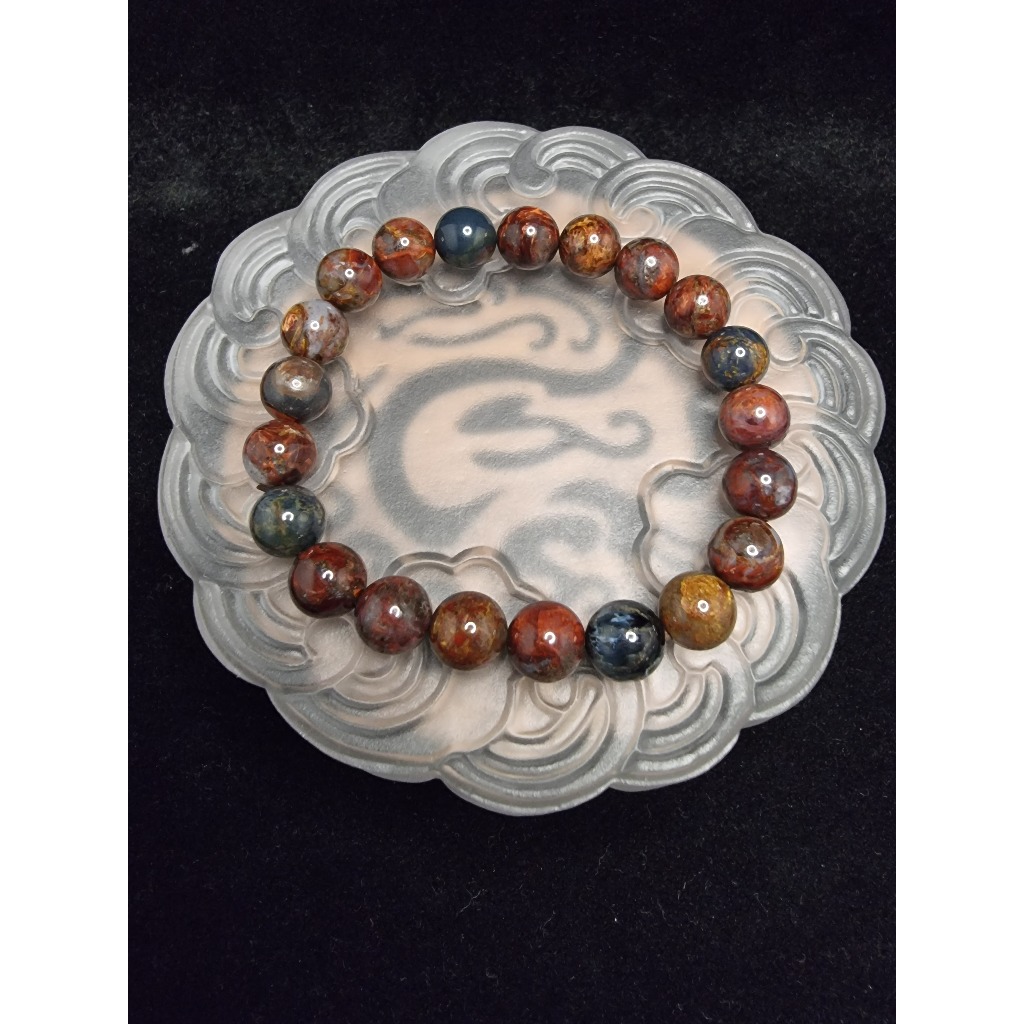 Gelang Batu Pietersite Namibia  4A 9mm C896