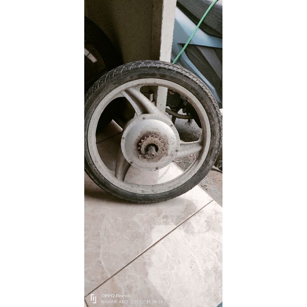 dinamo dc motor bekas sepeda listrik 36V-350W-ring16