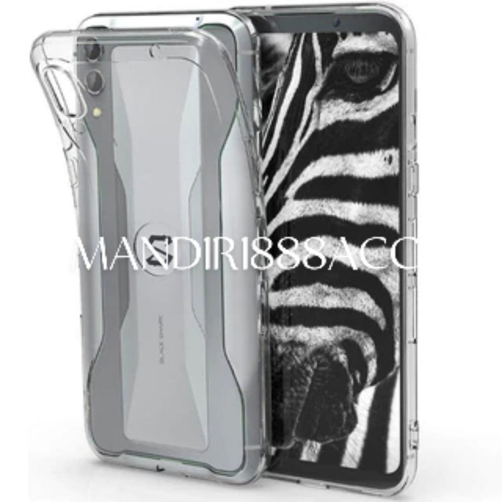 CLEAR CASE HD BLACK SHARK 2 BENING SOFTCASE TRANSPARAN JELLY CASE  SILIKON TPU COVER CASING