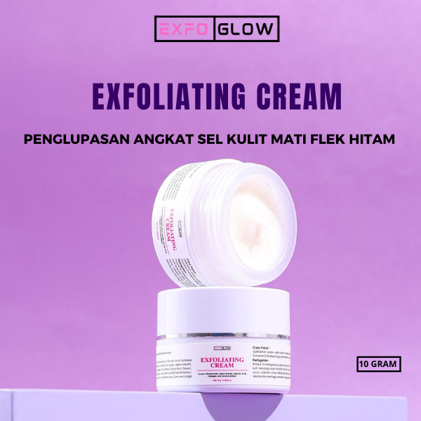 Exfoliating Cream Angkat Sel kulit Mati Exfoliasi Wajah Krim Pengelupas Sel Kulit Mati
