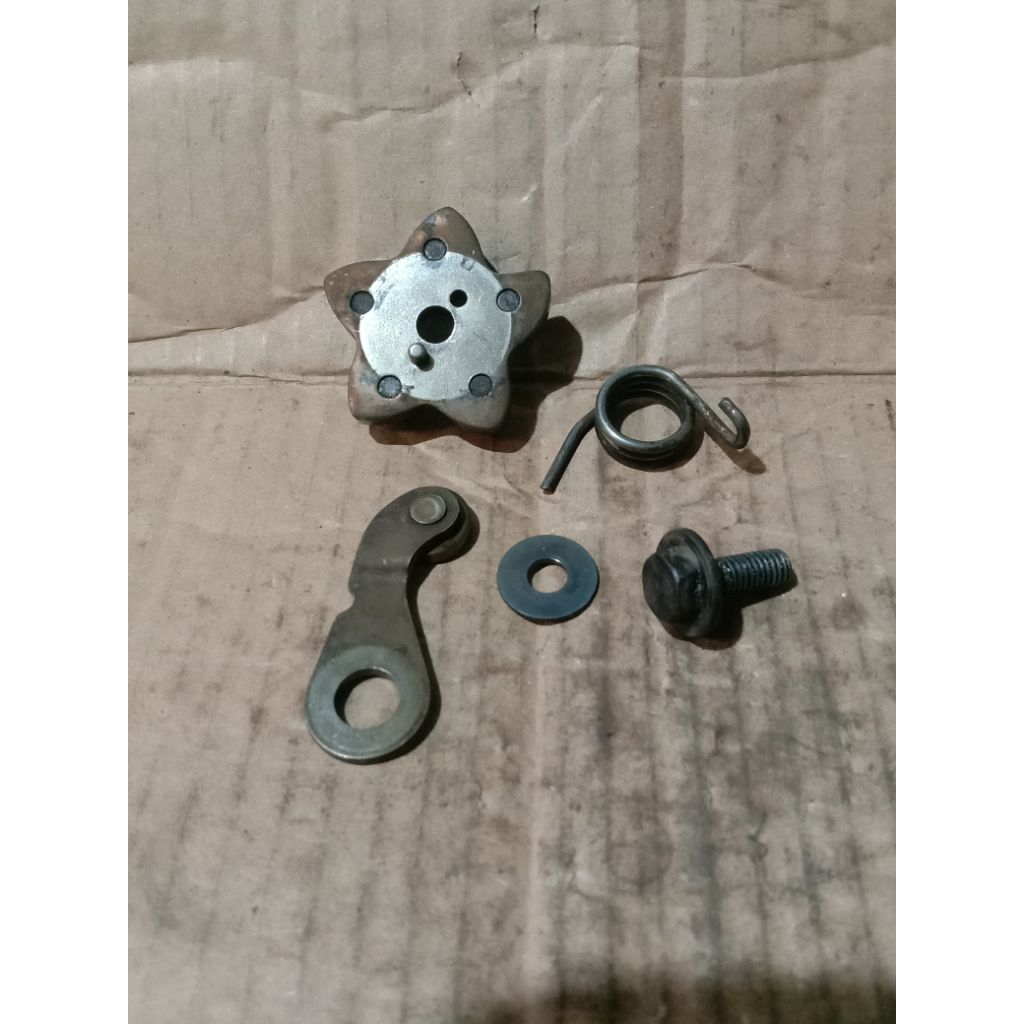 STOPER BINTANGAN VERSNELENG GIGI RASIO HONDA SUPRA X 125 / KARISMA / KIRANA ORIGINAL COPOTAN