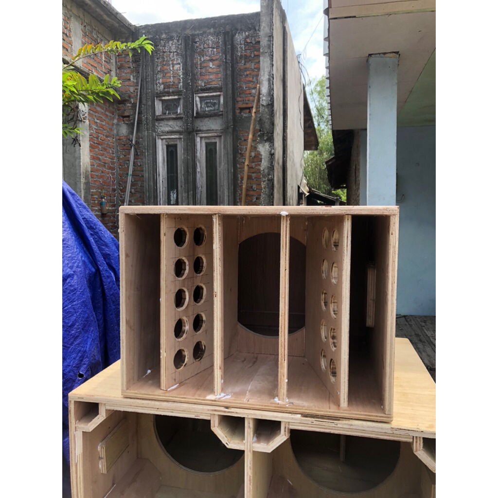 box spiker parathop 10in mentahan 15mm