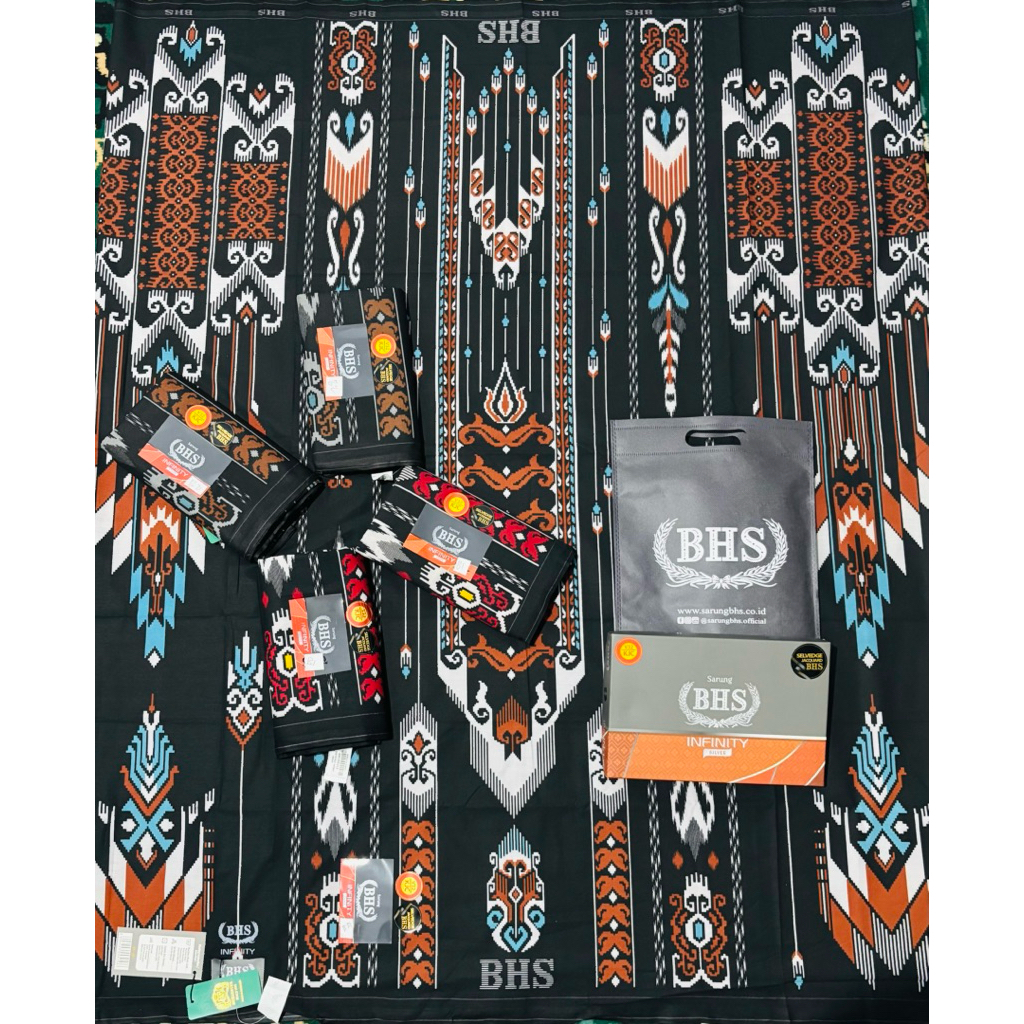 Bhs infinity silver kembang kjc SELVEGE