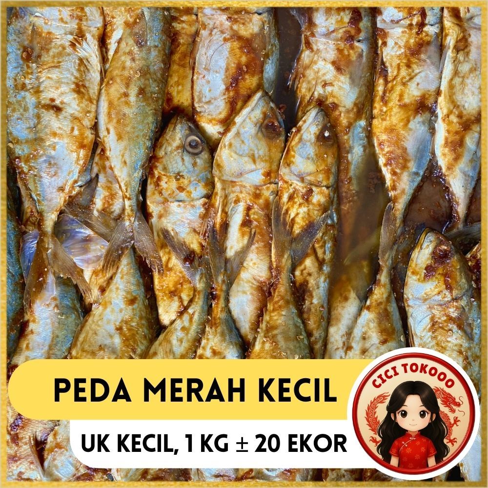 Peda Merah Kecil | Ikan Peda | Ikan Asin