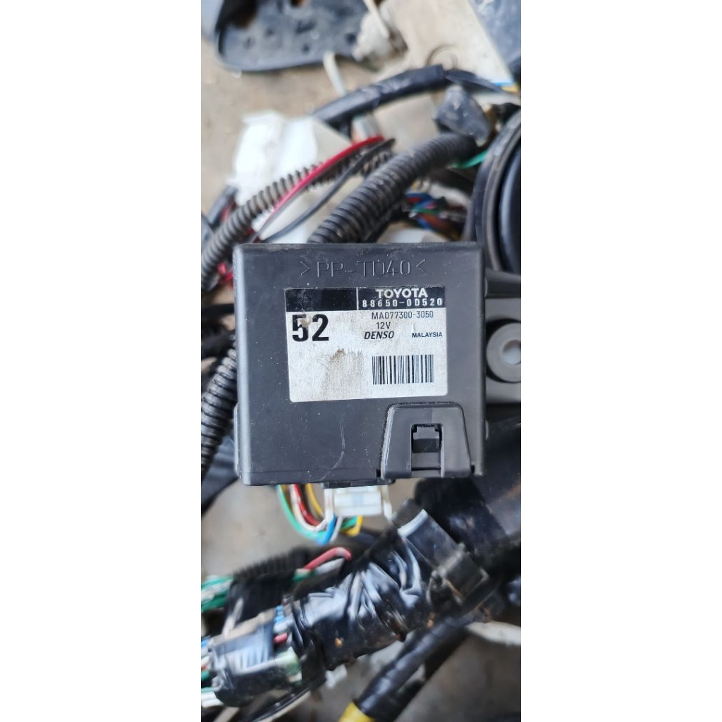 modul ecu amplifier ac etios valco ori copotan