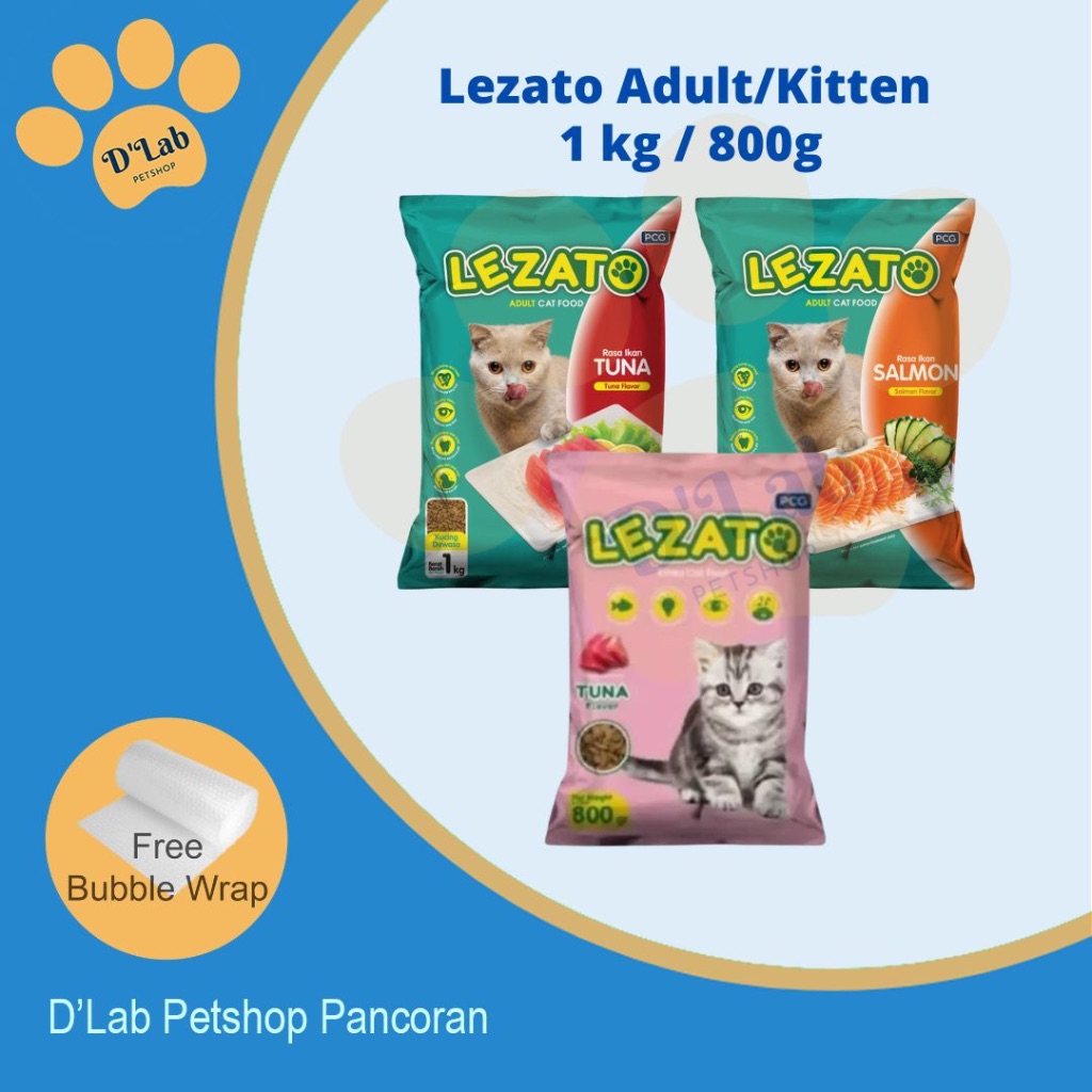 Lezato Cat Food freshpack makanan kucing