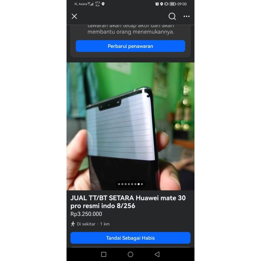 mate 30 pro minus dikit resmi