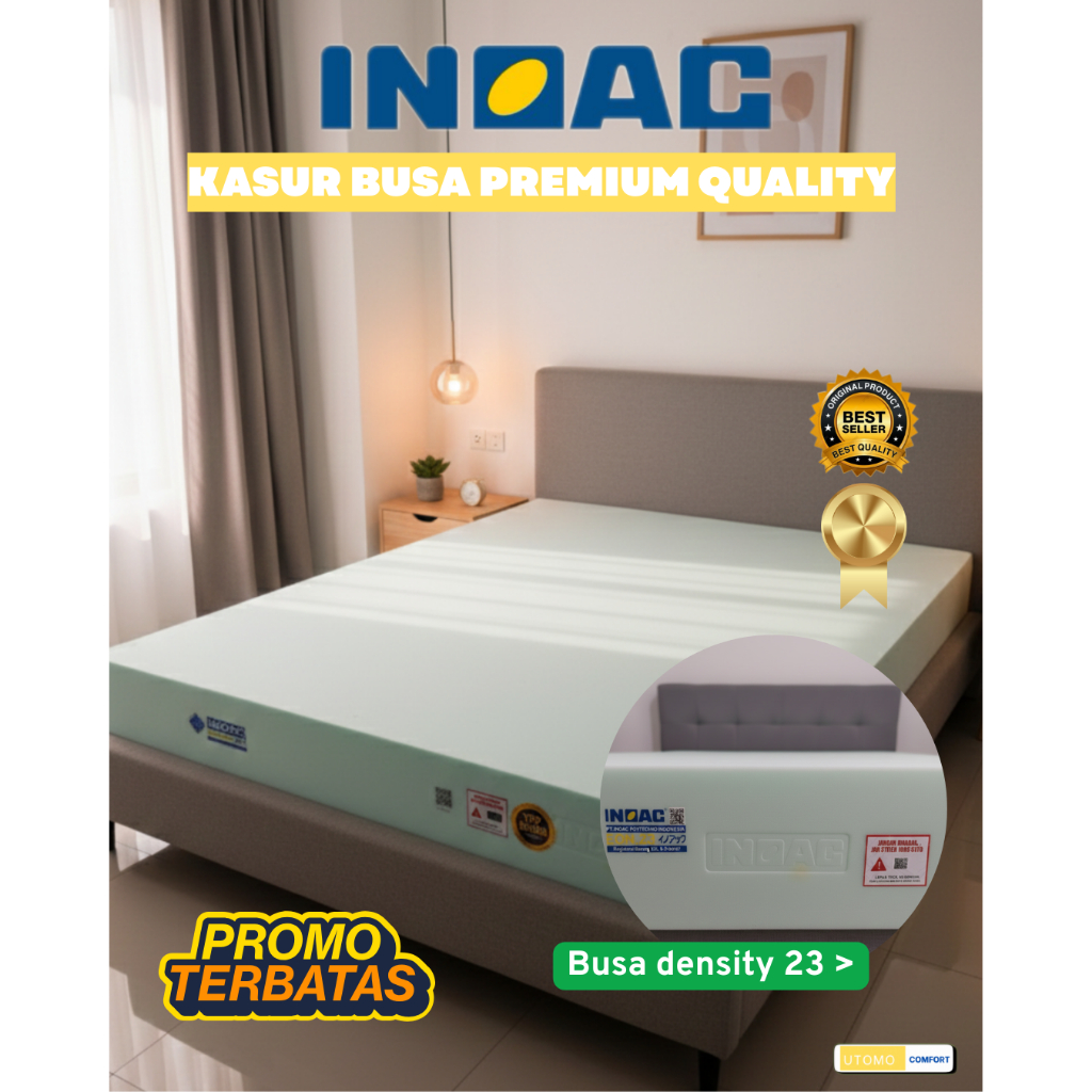 Utomo Comfort Kasur Busa Inoac Anti kempes Original Kasur Busa Tebal