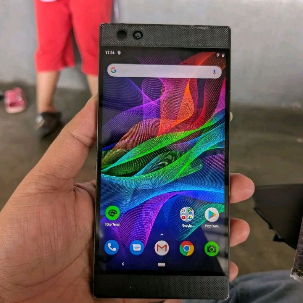 Razer phone1 ram 8/64gb minus touchscreen sebagian second Singapura ex inter