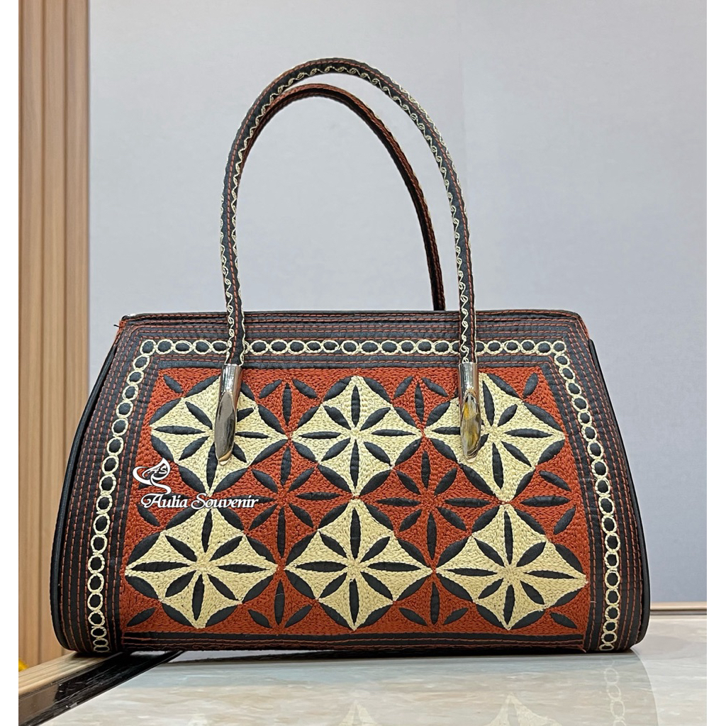 TAS LABU SELEMPANG/TALI PANJANG/BORDIRAN KHAS ACEH KOMBINASI