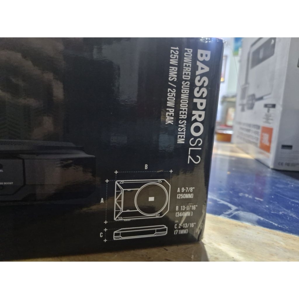 JBL Basspro SL2 Sub Subwoofer Kolong