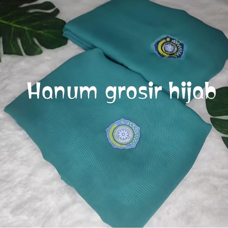 Hijab/jilbab Segi 4 PKK logo PKK /Terlaris /tepi kelin/neci/terbaru/PKK Nasional