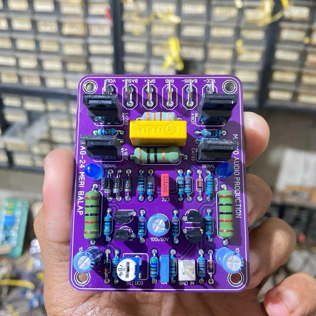 Driver Power AG-24 Meri Balap Simetris Joss Glerr  By M.Exo Audio