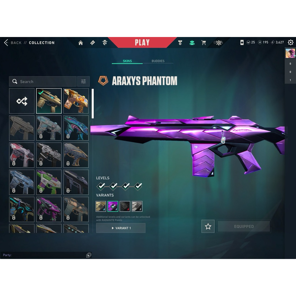 Safe Akun Valorant  (Unlock All Character, Level 112, Skin Weapon) Rank Gold 2