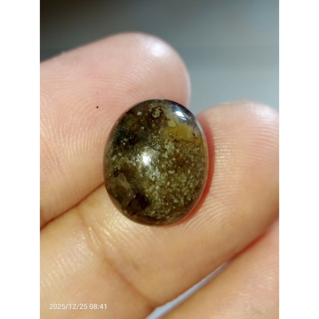 Akik Anggur Trotol Perak Bahan Dari Kali Cibeet