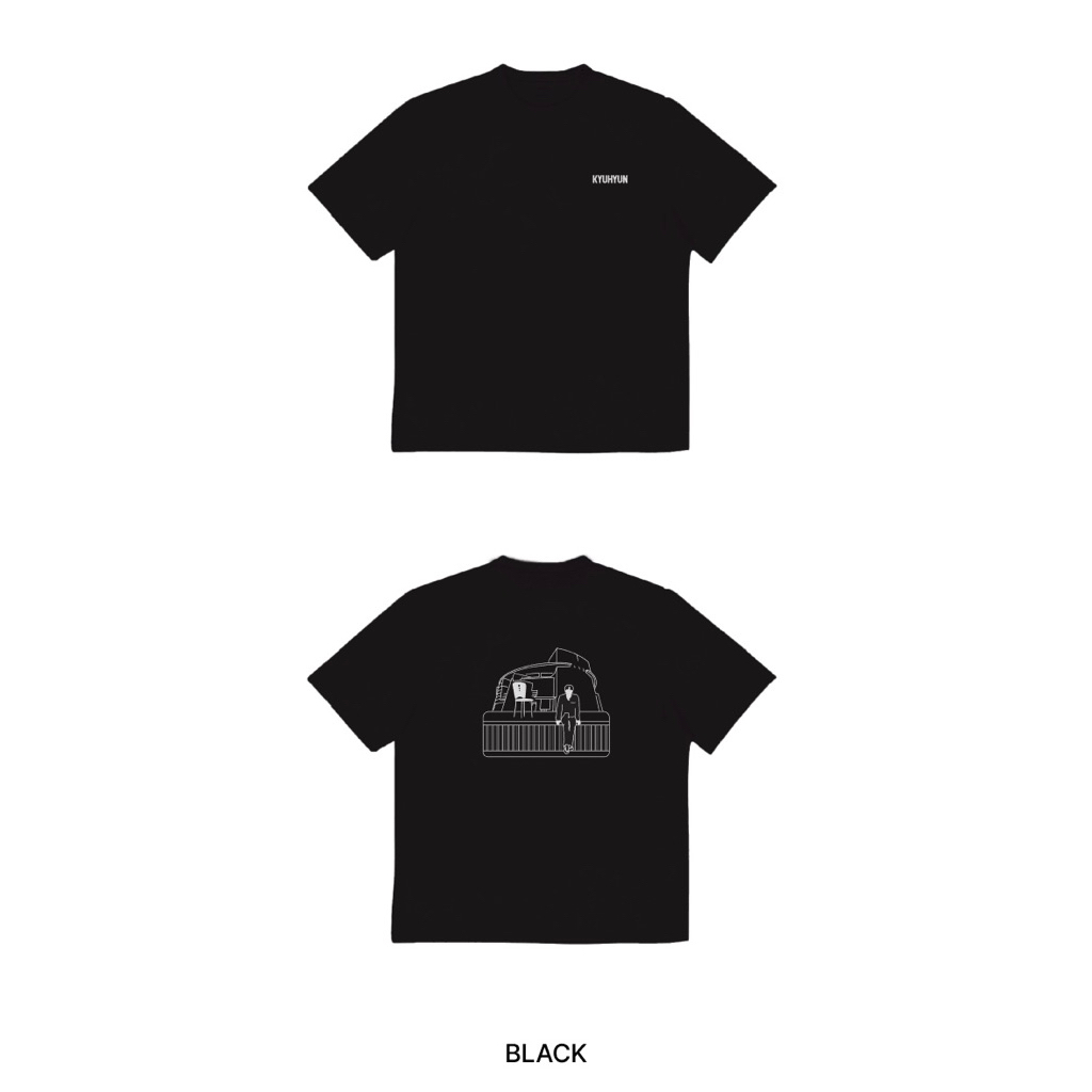 [PRE ORDER] MD T-SHIRT TSHIRT KYUHYUN THE CLASSIC SUPER JUNIOR SUJU OFFICIAL MURAH