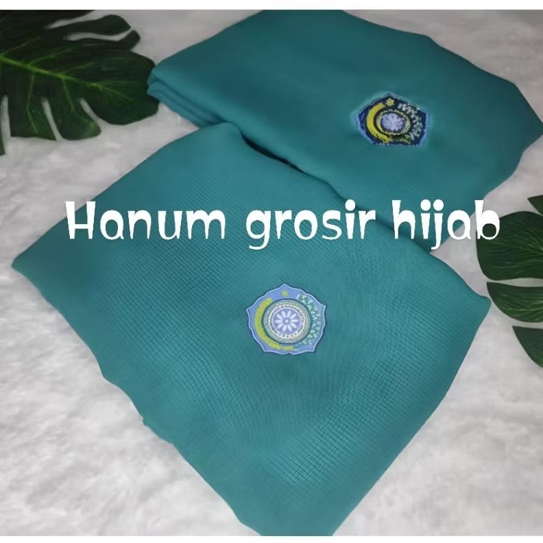 Hijab/jilbab Segi 4 PKK logo PKK /Terlaris /tepi kelin/neci/terbaru/PKK Nasional