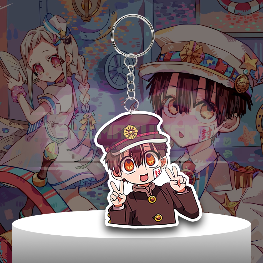 Gantungan Kunci Anime Jibaku Shounen Hanako-kun - Ganci Akrilik - Keychain Acrylic