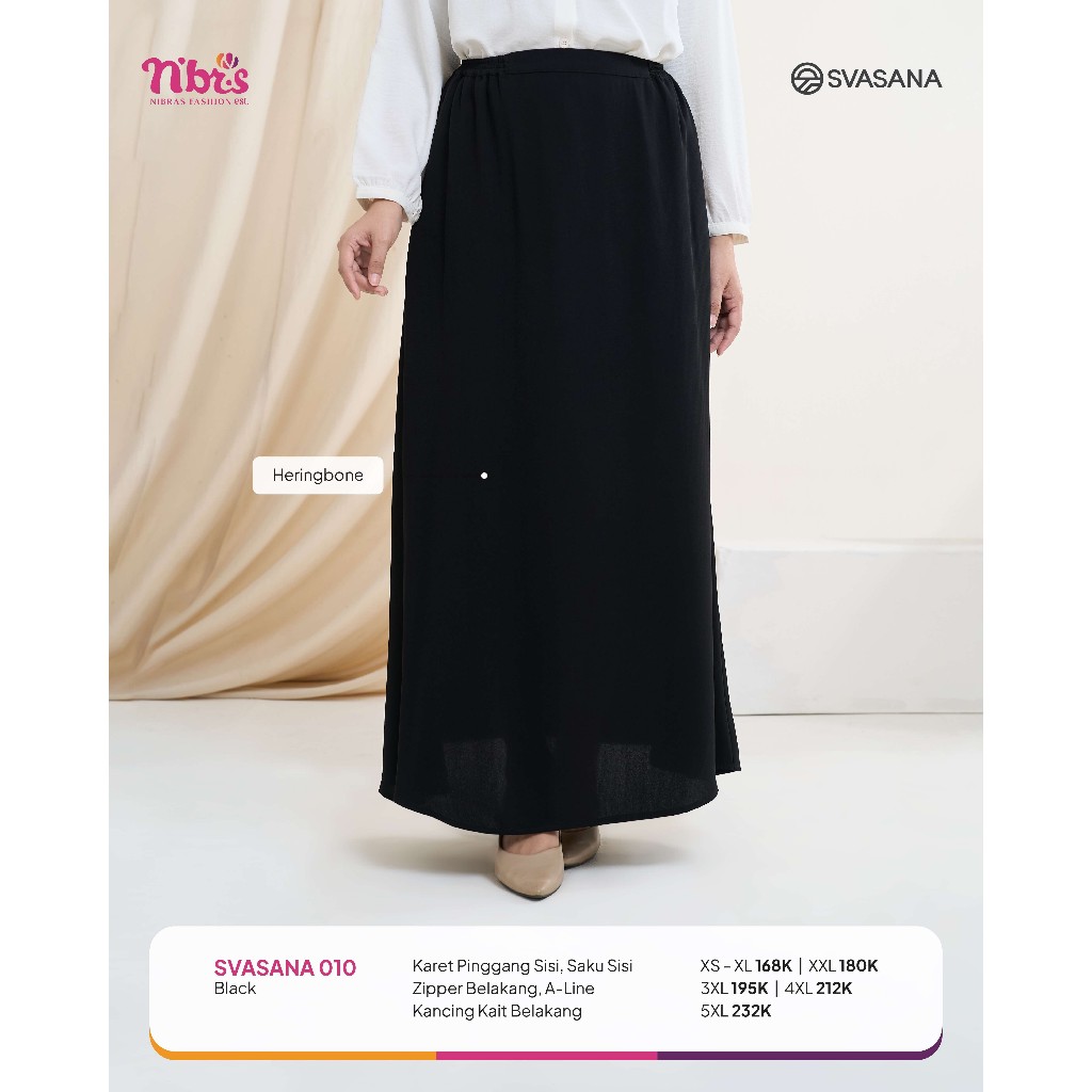 SVASANA ROK 010 NIBRAS NT 079 Nibras Teen Gamis Remaja Gamis Remaja Terbaru 2025