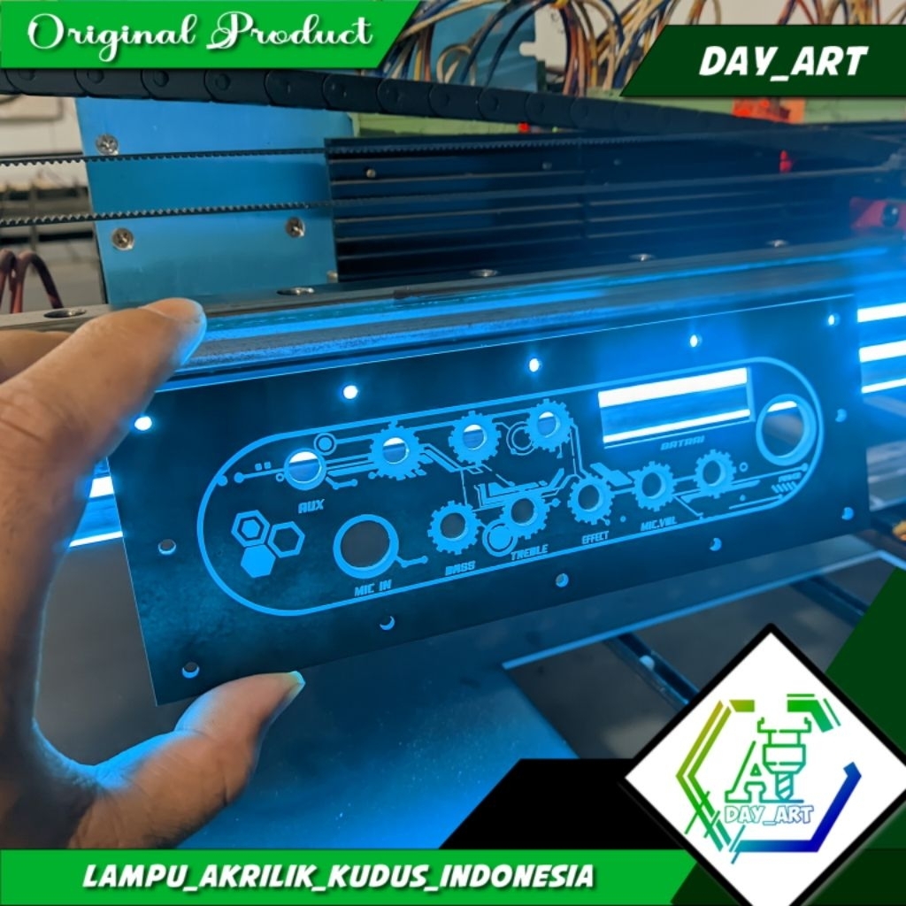 PANEL UNTUK ZK1002T / ZK 502T  + DAM H1 + INDIKATOR BATERAI