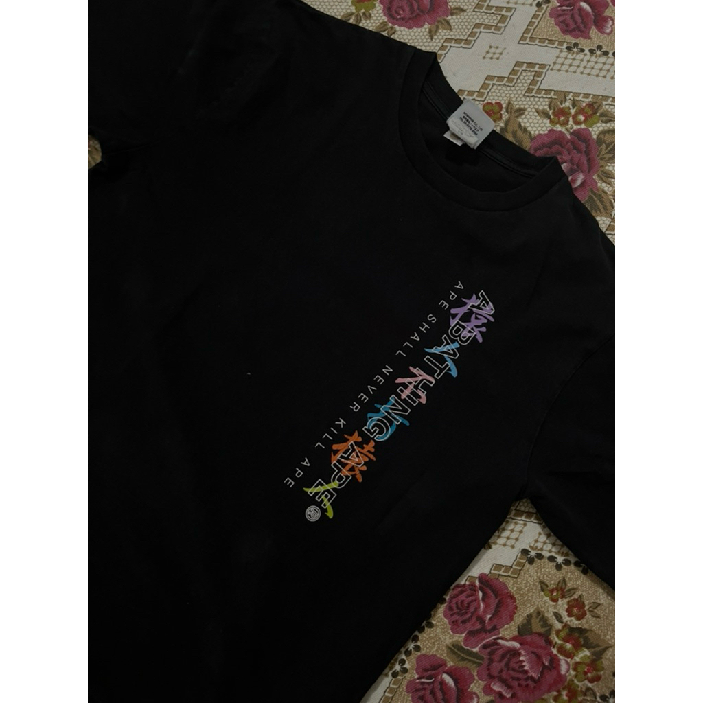 Black T-shirt by A Bathing A@pe