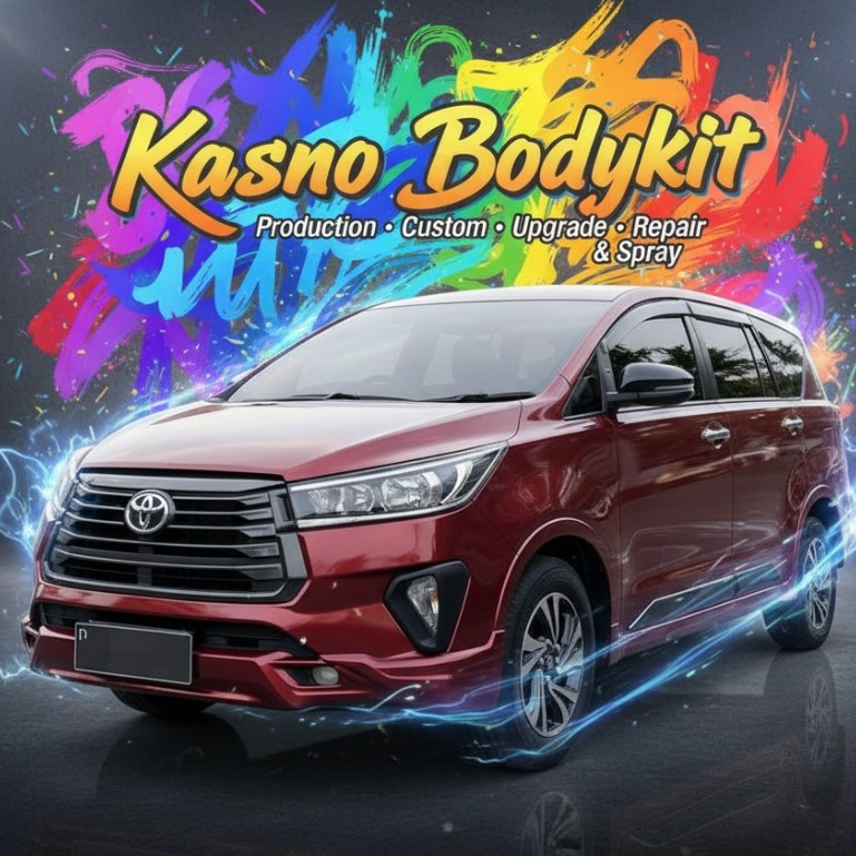 Big Sale Bodykit Toyota Innova Reborn Upgrade Venturer Updete Full - 16 Pcs Full Set