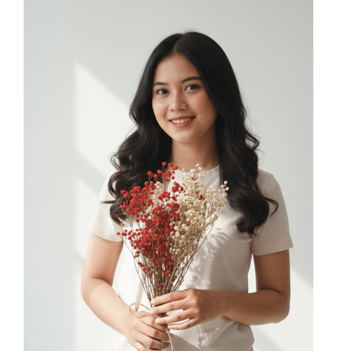 Caspea Flower / Dried Flower / Preserved Flower/Siap Batatai