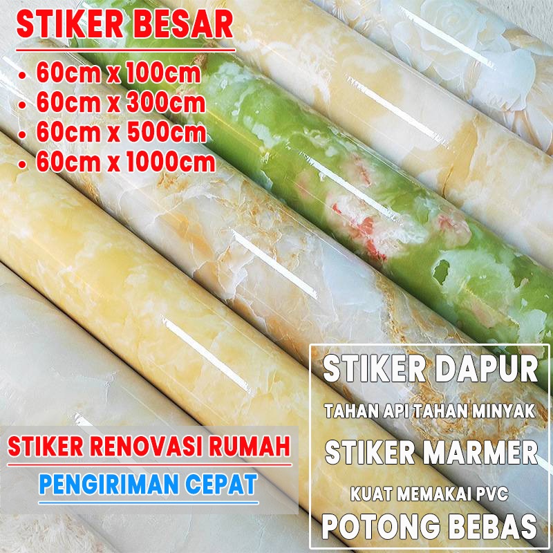 [profesional] wallpaper dapur motif wallpaper dinding dapur stiker dinding dapur anti minyak wallpap