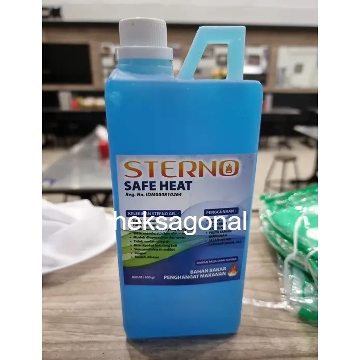 Sterno gel jelly biru sterno refill 800ml Balikpapan
