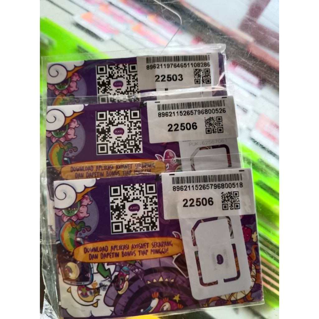 kartu Perdana Axis kuota 3gb /30hari