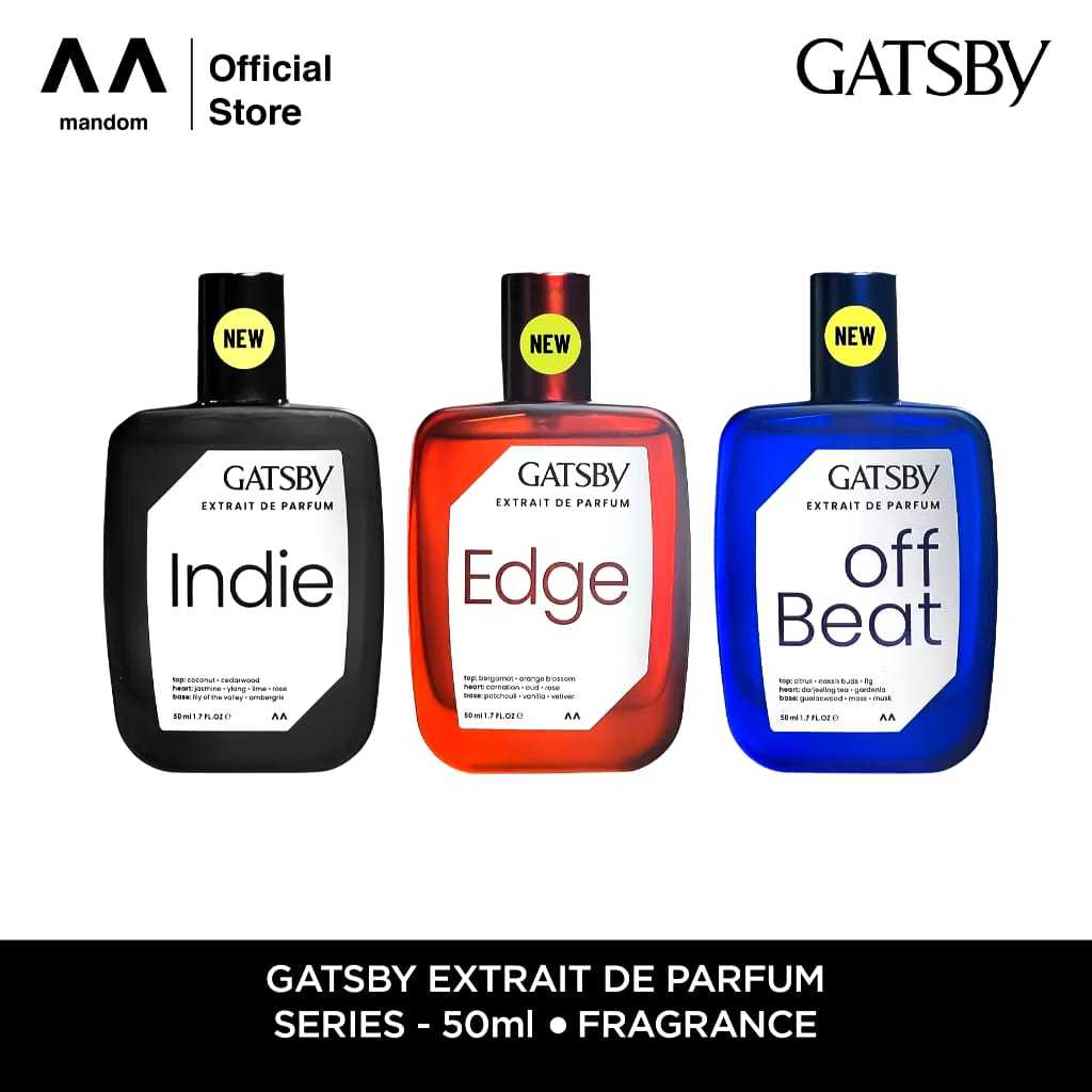 GATSBY EXTRAIT DE PARFUME 50ML PARFUME PRIA 100% ORUGINAL