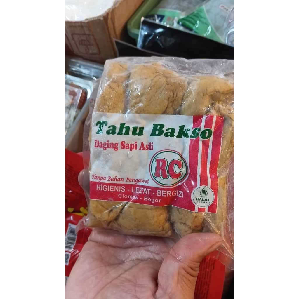 Tahu Bakso RC Isi 9 | Tahu Bakso Daging Sapi Asli – Frozen Food Premium - Ready Stock Langsung diant