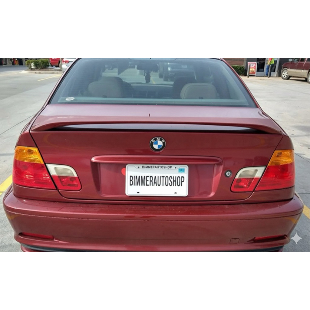 Wing Spoiler BMW E46 Hamann Style Plastik ABS Sedan Coupe (1998-2004)