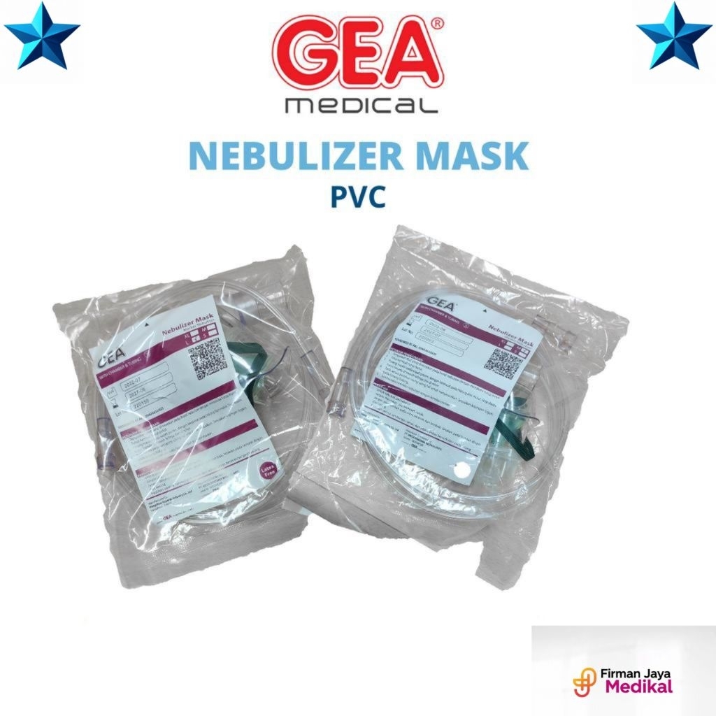 GEA Nebulizer Masker Anak GEA / Masker Nebulizer  Dewasa GEA