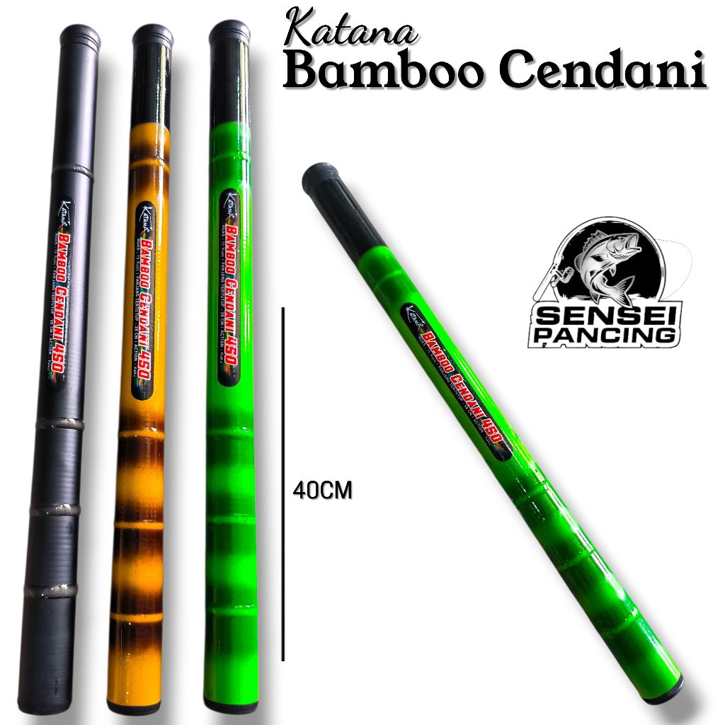Joran Tegek Fiber Bamboo Cendani Ruas Pendek spek medium