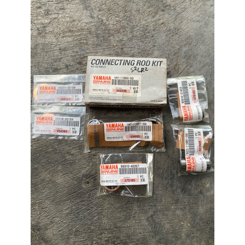 Stang seher seker piston 1M7 DT 100 RX 100 Original japan nos 1M7-11650-00