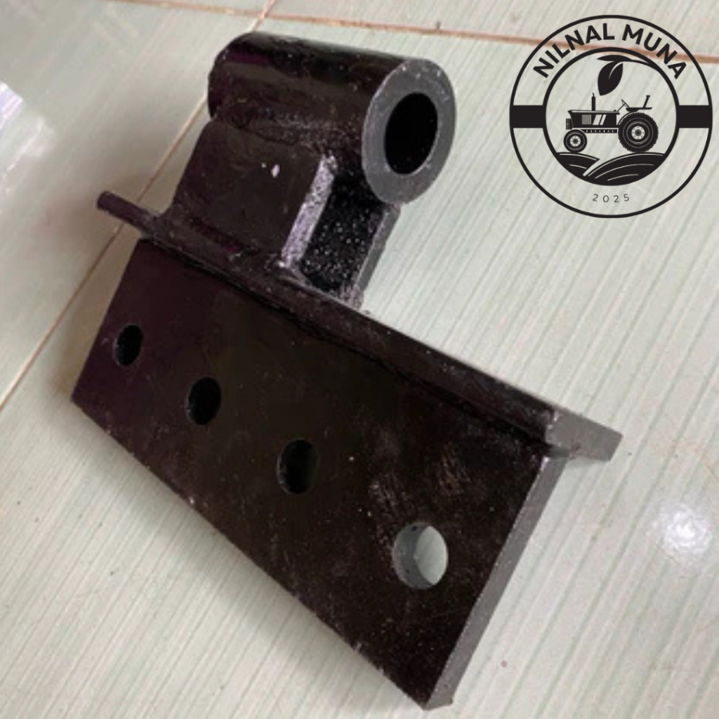 Kepala Singkal/luku Traktor G1000/Boxer Besi Kanal Hitam