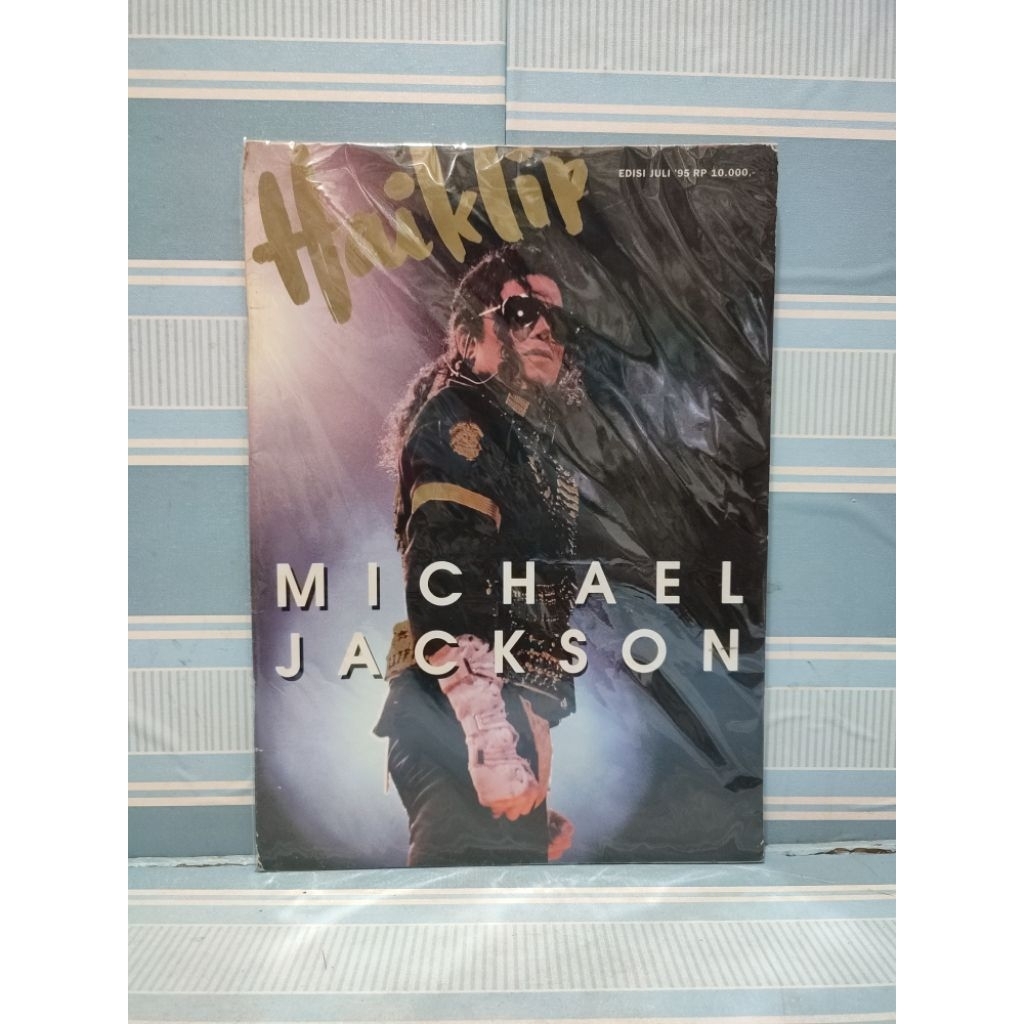Majalah hai klip michael jackson edisi juli 1995