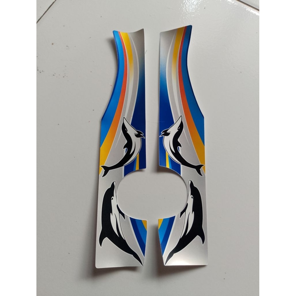 Stiker Livery Miniatur Bus Plastik Sugeng Rahayu