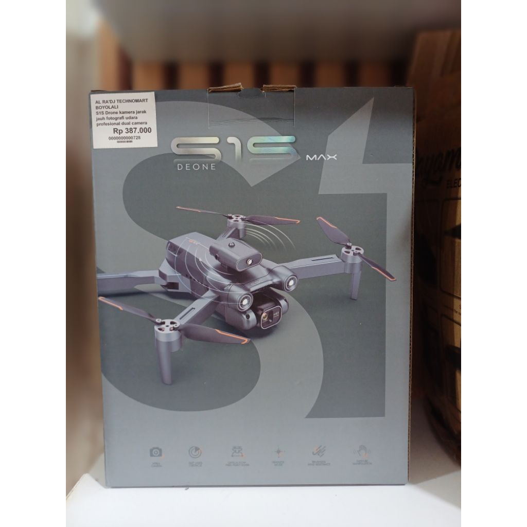 S1S Drone kamera jarak jauh fotografi udara profesional dual camera