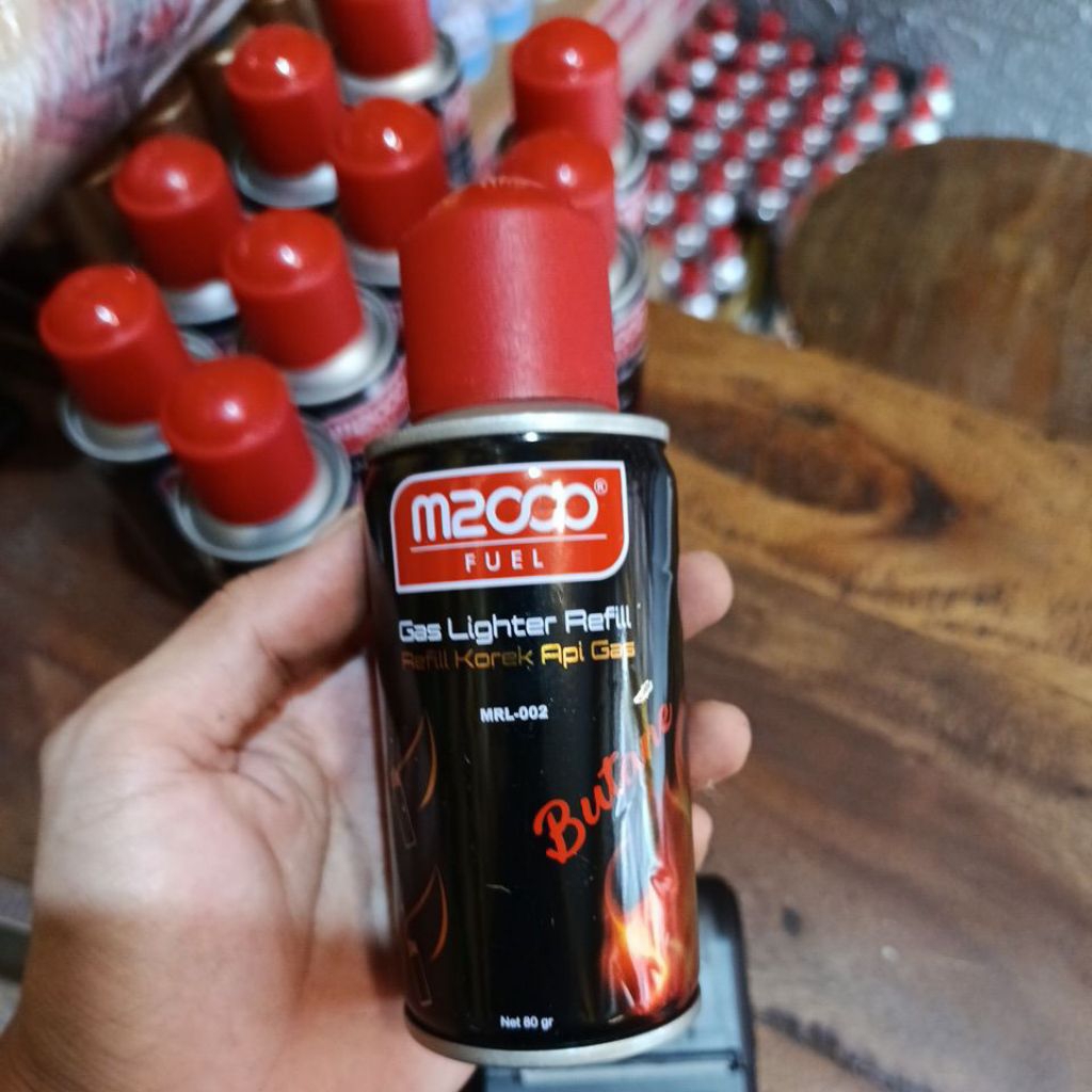 Refill Gas Korek Api M2000 - 80gr, Cocok untuk Korek dan Senapan
