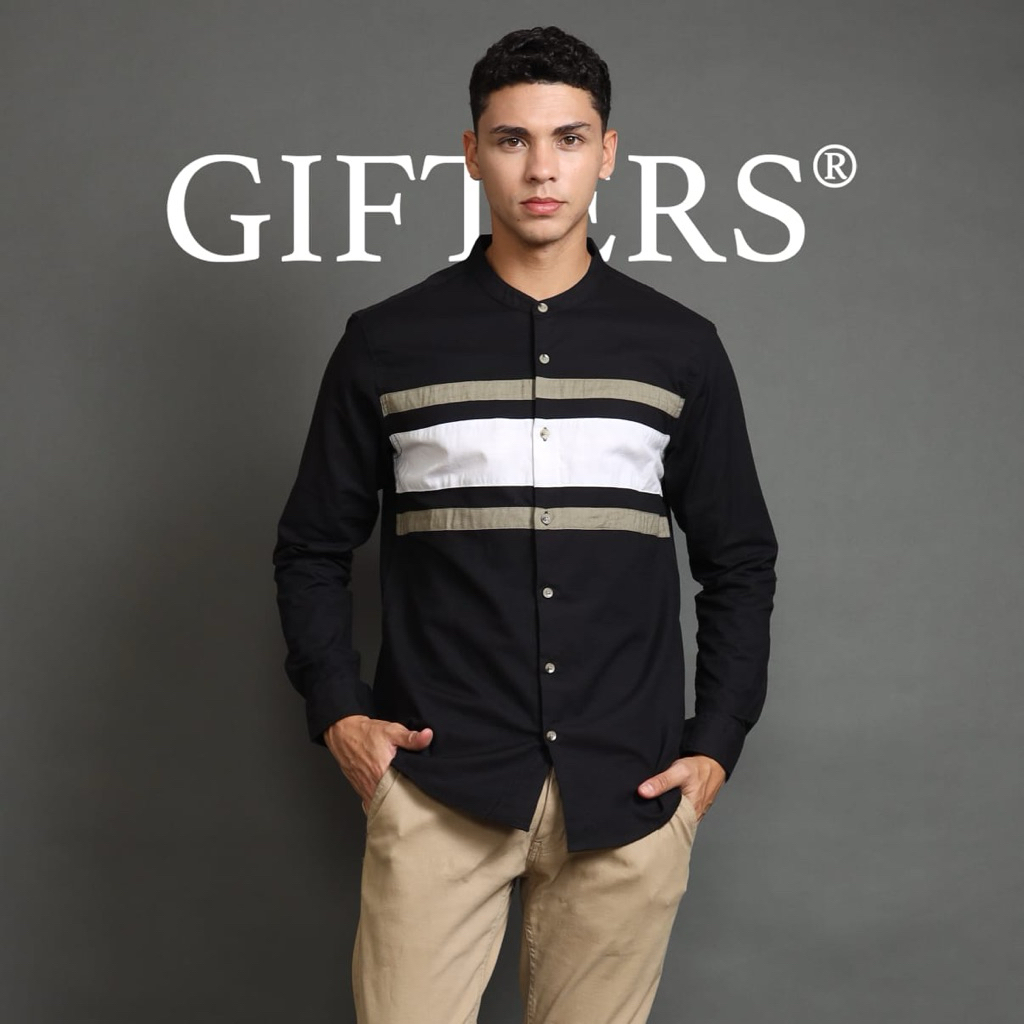 Kemeja kemko panjang pria Kemeja kemko cowok lengan panjang