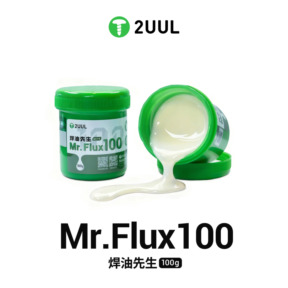 Flux Paste 2UUL SC19 Mr. Flux 100 for PCB Repair 100g
