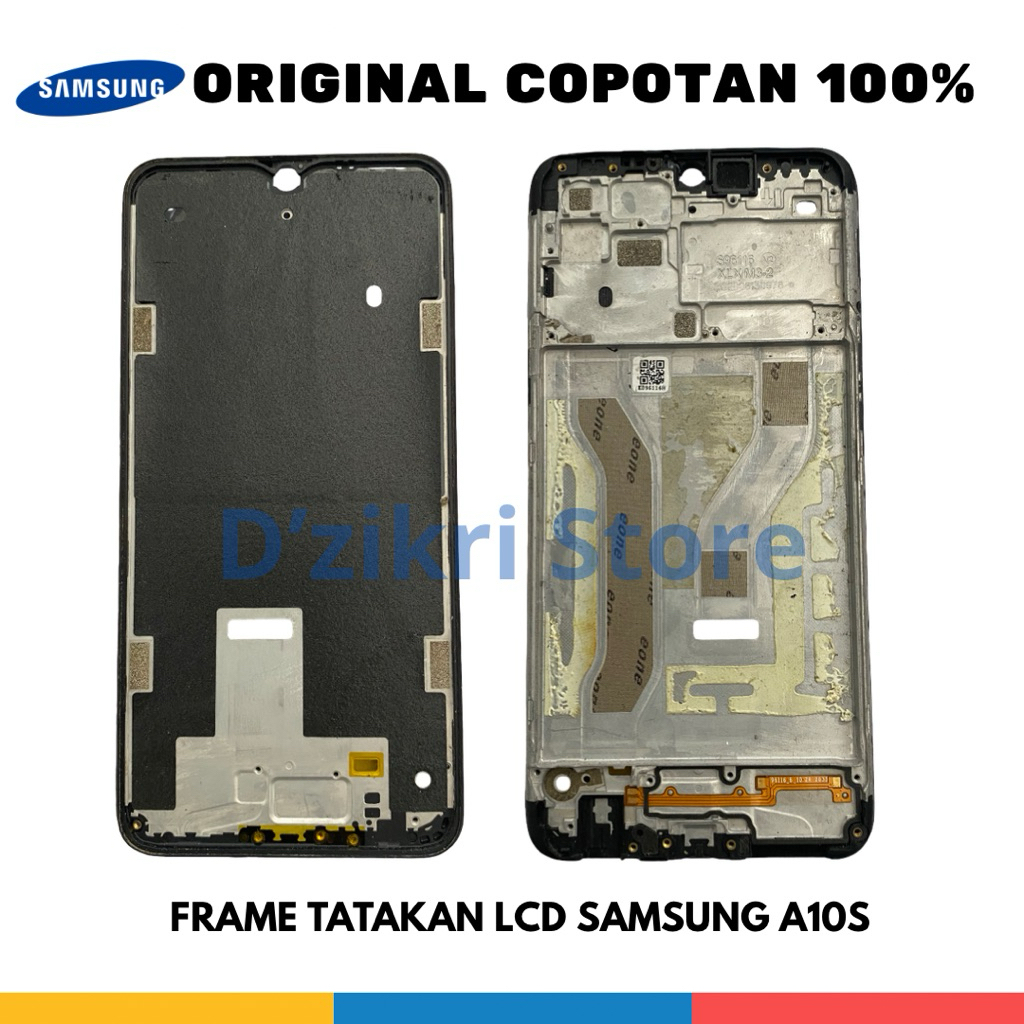FRAME TATAKAN LCD SAMSUNG GALAXY A10S A107 ORIGINAL COPOTAN
