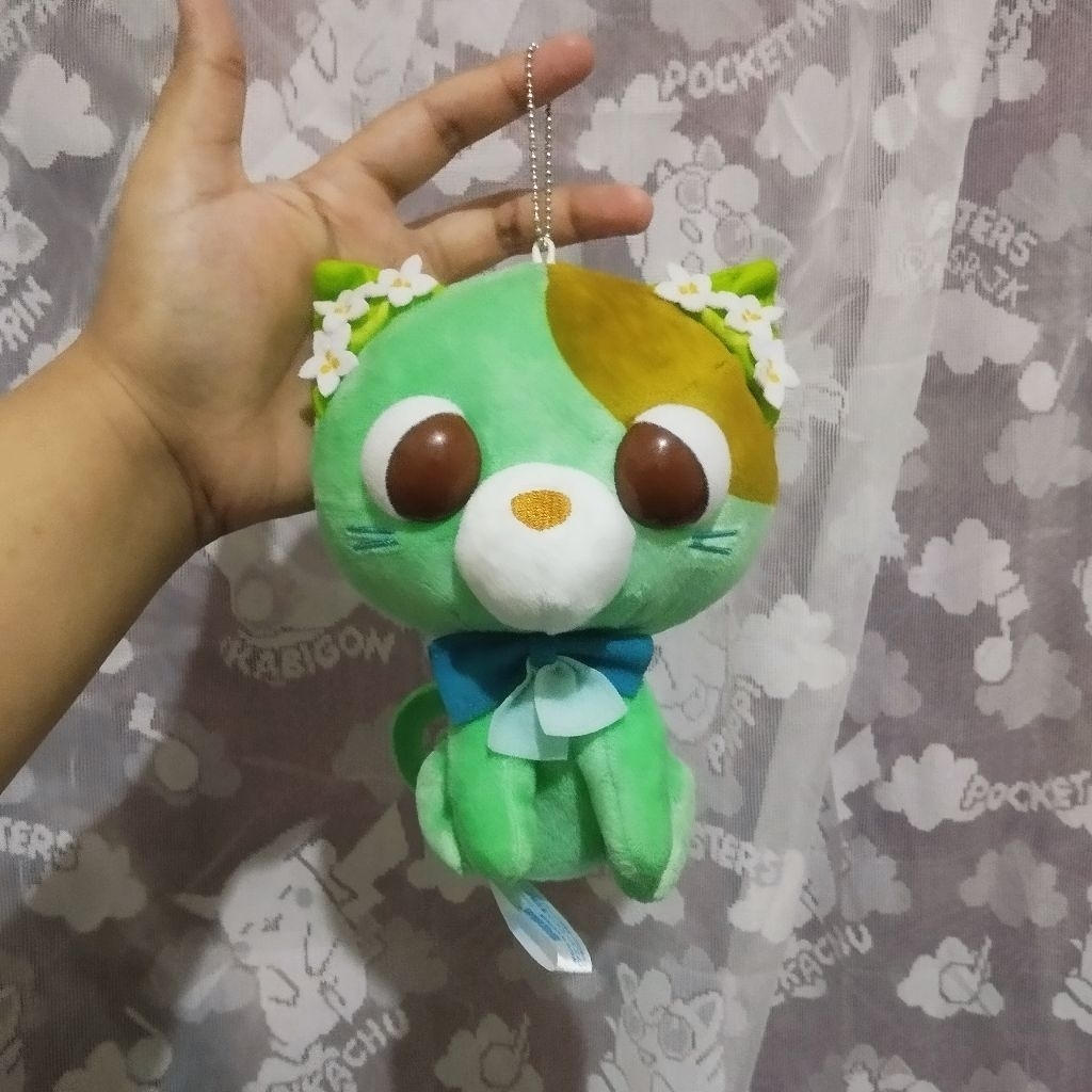 GANTUNGAN BONEKA OCHAKEN OCHA-NEKO MINT TEA