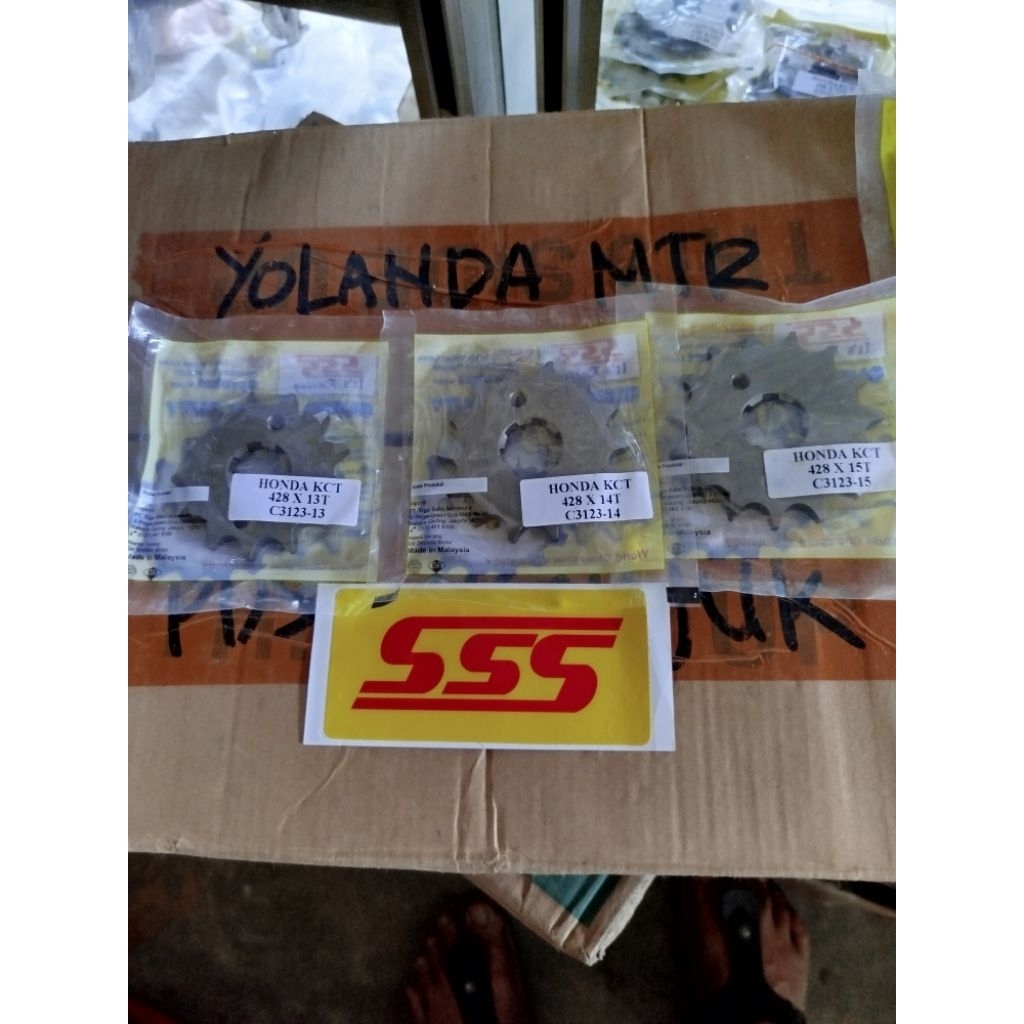 Ger gear gir depan SSS 428 Honda KCT neotech GL MP Tiger