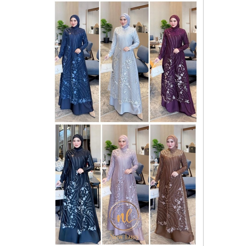 Fashion Wanita Terbaru NewLusy//Alena Dress