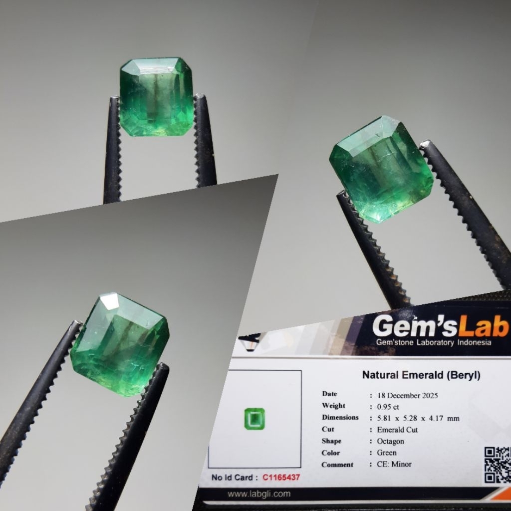 Natural Emerald Beryl Zamrud Jamrud Colombia Zambia Bukan Ruby Sapphire/Safir Topaz Garnet Kalimaya 