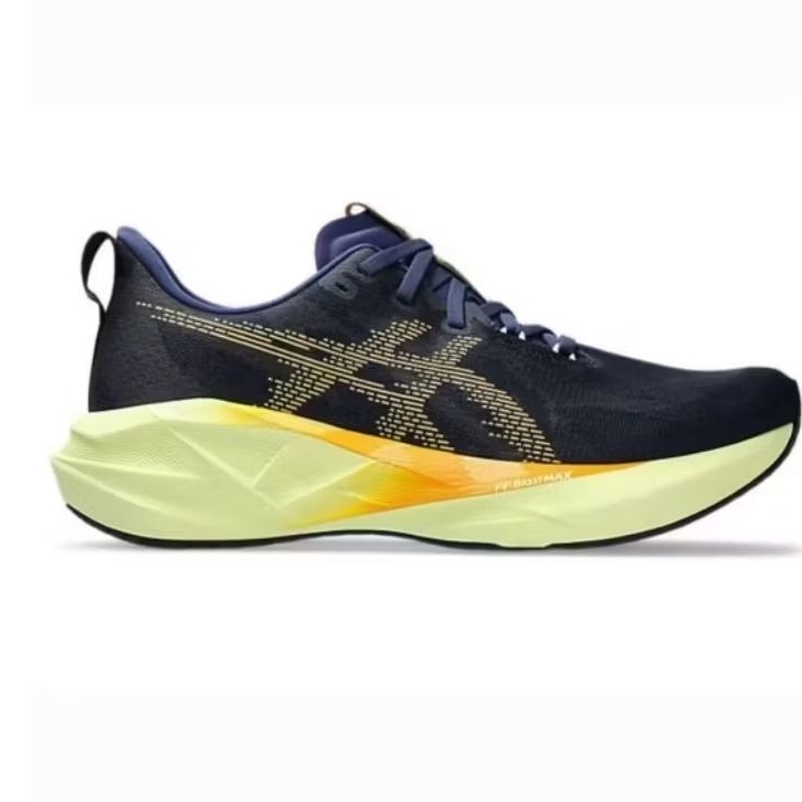 ASICS NOVABLAST 5 MEN'S RUNNING SHOES - INDIGO BLUE/AMBER 
